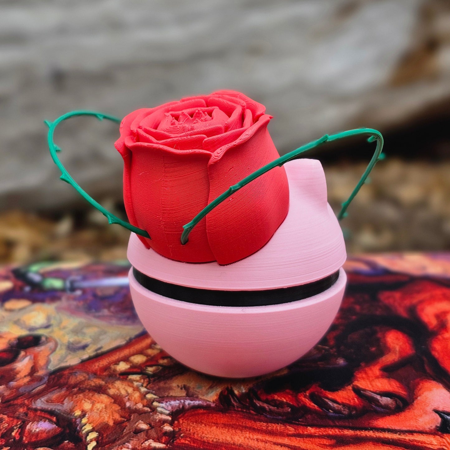 #0001Bulbasaur - Rose
