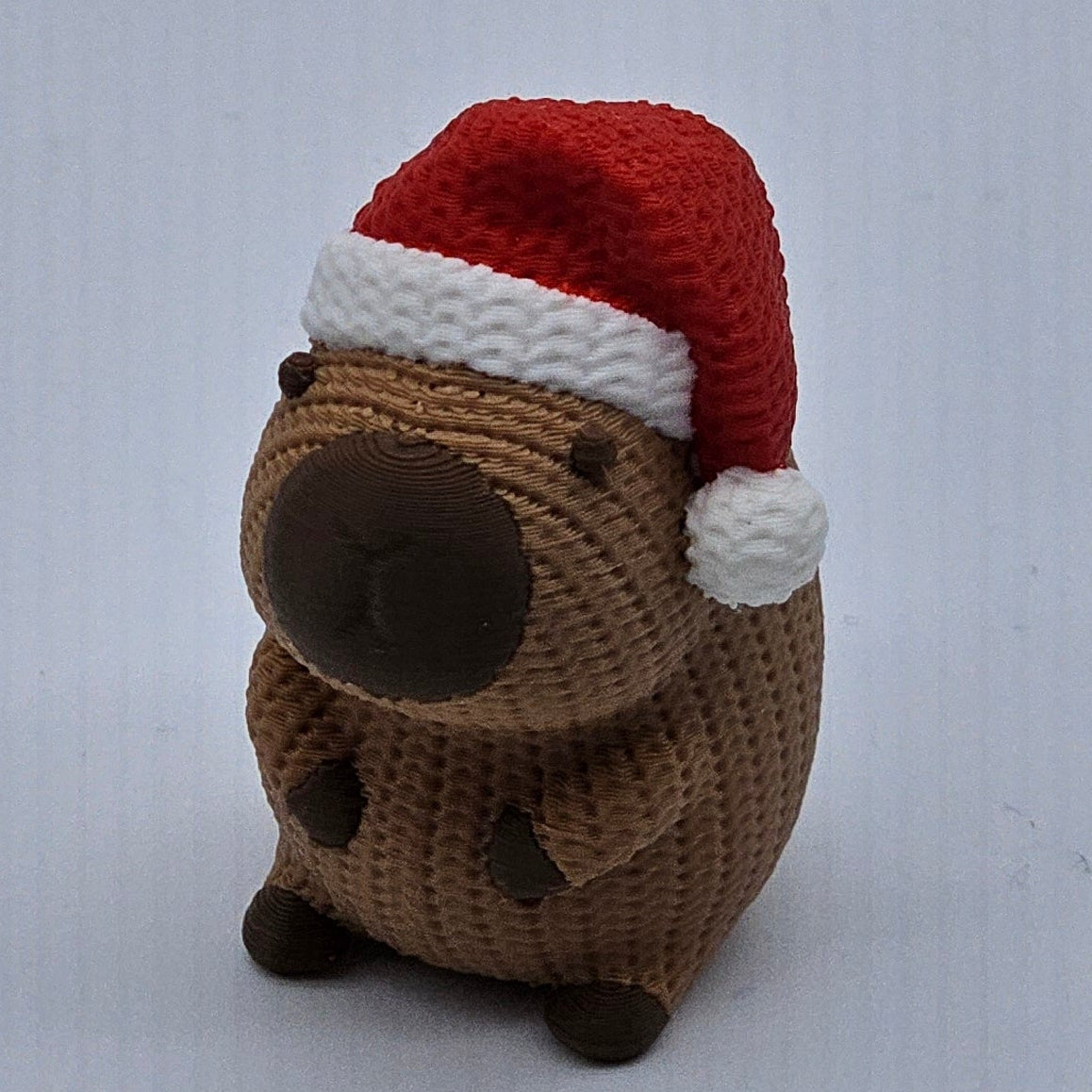 Knitted Christmas Capybara