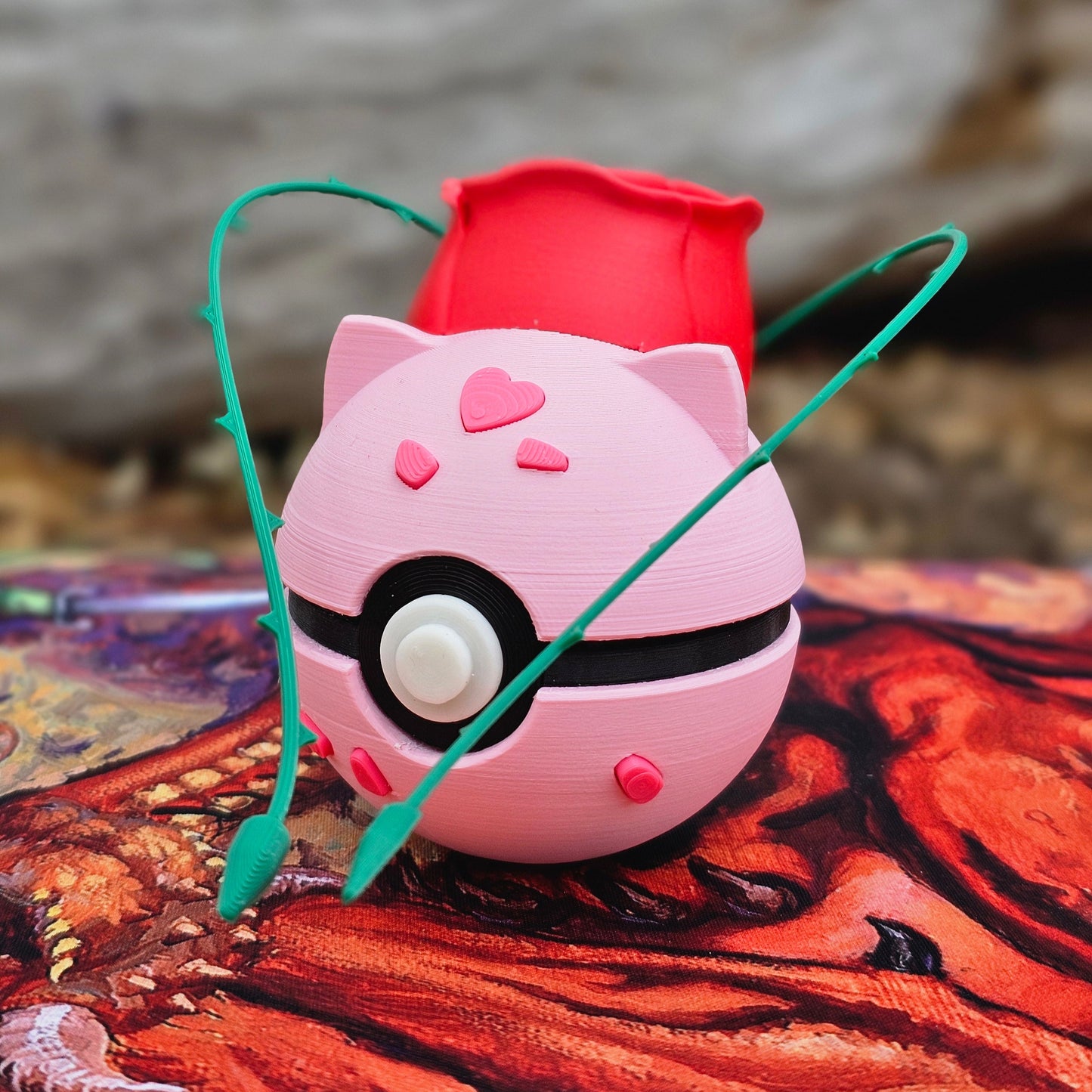 #0001Bulbasaur - Rose
