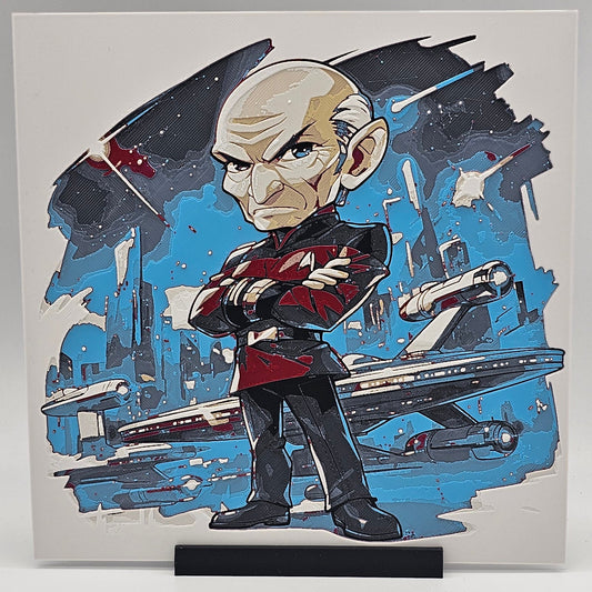 STAR TREK - Jean-Luc Picard (Chibi)