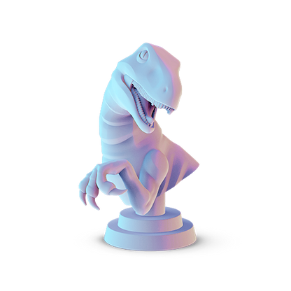 Raptor Pop Culture Bust