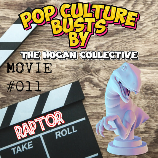 Raptor Pop Culture Bust